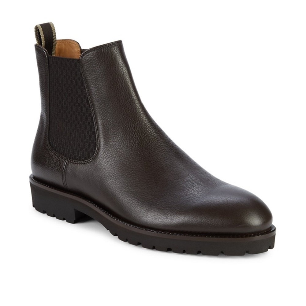 NWOT Boss Hugo Boss Leather Chelsea Boots